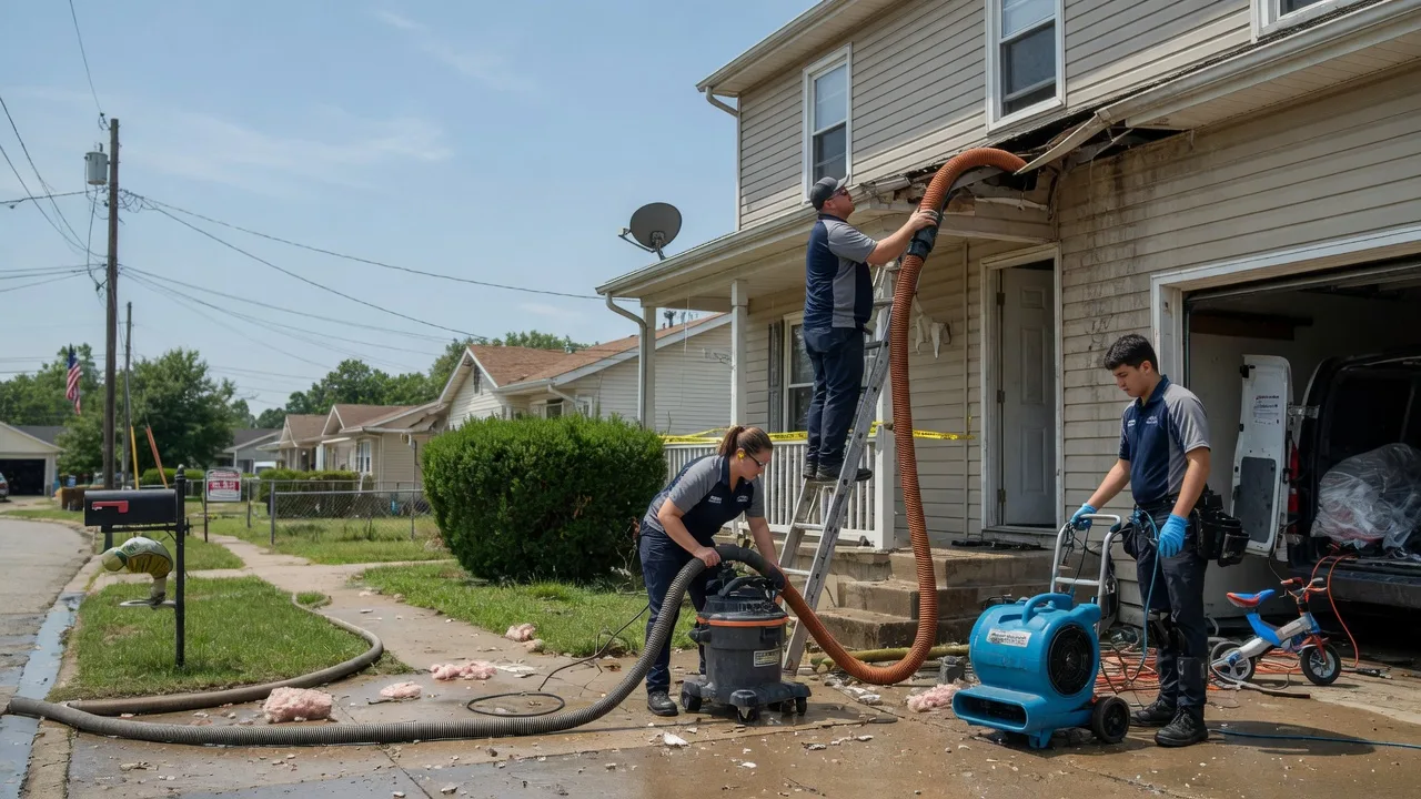 Water Damage Restoration in Tram, KY near me